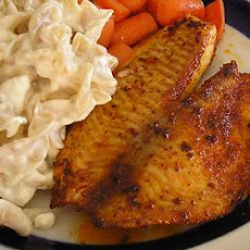 Blackened Tilapia with Secret Hobo Spices