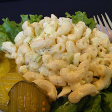 Sweet Amish Macaroni Salad (Done My Way)