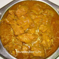 Burmese Beef  Curry