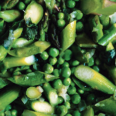 Asparagus, Peas, and Basil (Piselli con Asparagi e Basilico)