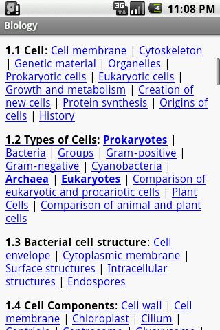 Biology Study Guide