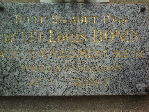 Stèle Louis Bonin 