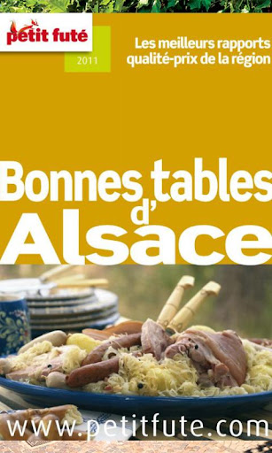 Bonnes tables d'Alsaces 2012