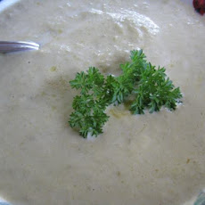 Asparagus Parmesan Soup