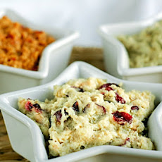 Wild Cranberry and Roasted Garlic Veggie Pâté