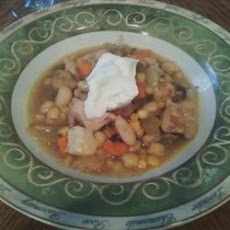 Slow-Cooked White Chili