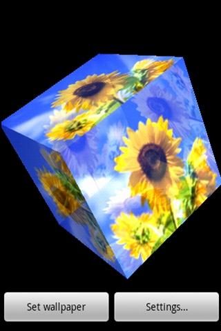 3D Sunflower 3
