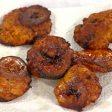 Tostones: Twice Fried Plantain Slices