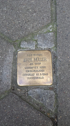 Stolperstein Karl Müller