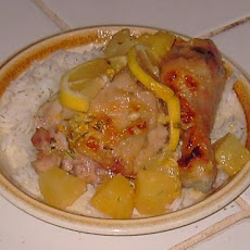 Lemon-Pineapple Baked Chicken