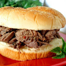 Slow Cooked Tender Italian Beef