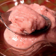 Banana Berry Frozen Yogurt