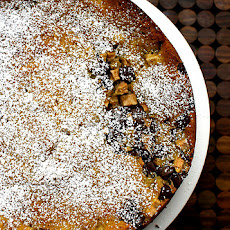Bittersweet Chocolate And Pear Cake