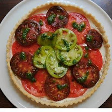Heirloom Tomato and Lemon Mascarpone Tart