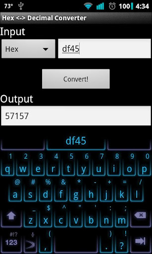 Hex Decimal Converter