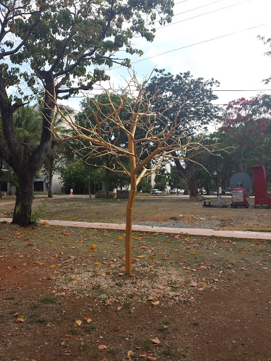 Escultura Golden Tree