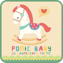 Poniebaby Theme GO LauncherEX mobile app icon
