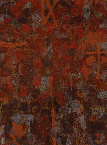<strong>Isola San Michele II</strong>
<br />Oil on prepared paper
<br />50” x 38”
<br />2009

