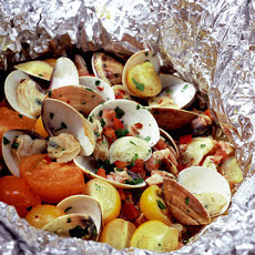 Clams in Cartoccio