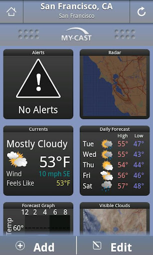 【免費天氣App】My-Cast Weather-APP點子