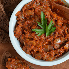 Sweet & Smoky Eggplant Spread (Baklazhannaia Ikra)