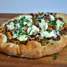 Wild Mushroom and Crescenza Pizza