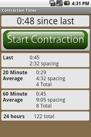 Contraction Timer Lite