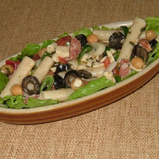 Antipasto Pasta Salad W/Basil Vinaigrette