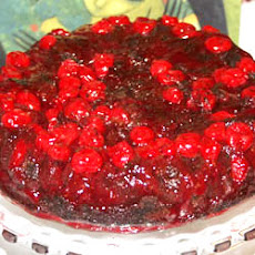 Chocolate Cherry Upside Down Cake