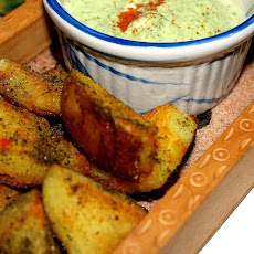 Crispy Spice Rubbed Potato Skins