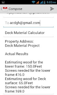 How to download Deck Materials Calculator 1.0 apk for bluestacks