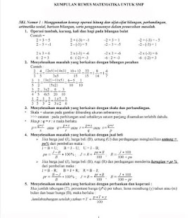 How to mod Rangkuman Rumus Matematika SMP 2.0 mod apk for android