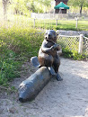 Beaver Sculpture