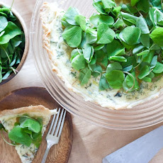 Spring Quiche with Leeks and Sorrel