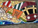 Mosaic Tram Bench