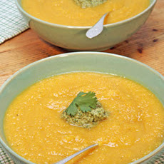 Roasted Winter Squash and Apple Soup