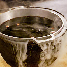 Hot Spiced Concord Grape Juice