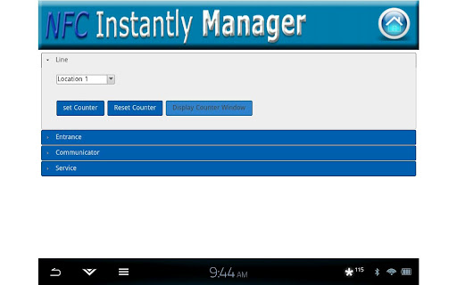 NFC Tablet Manager