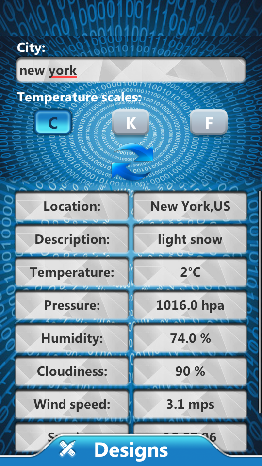 Android application Digital Clock Weather Widget screenshort