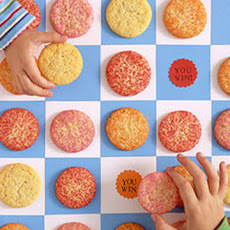 Lucky Lemon Sugar Cookies