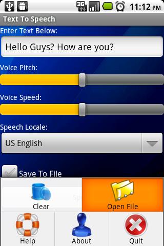 Text To Speech