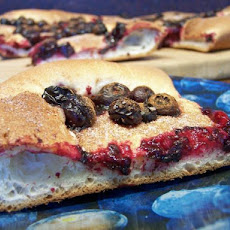 Sweet Blueberry Focaccia