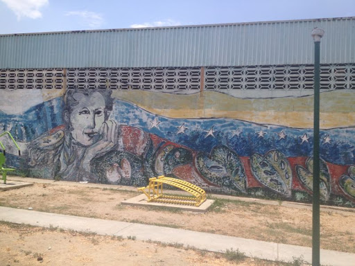 Mural Bolivar Pensativo