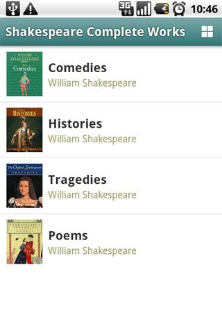 【免費書籍App】Shakespeare Complete Works-APP點子