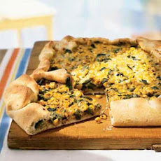 Roasted Fresh Corn, Poblano, and Cheddar Pizza