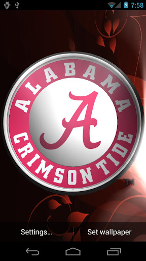 【免費運動App】Alabama Crimson Tide LWP &Tone-APP點子