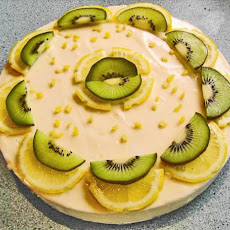Lemon Cheesecake-unbaked