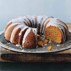 Pumpkin Spice Bundt Cake with Buttermilk Icing