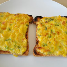 Cheesy Corn Toasties