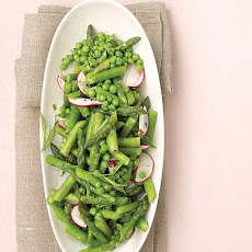 Asparagus, Peas, and Radishes with Fresh Tarragon